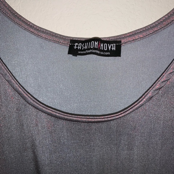 Metallic mini dress - Picture 3 of 3